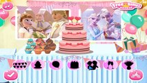 Frozen Sisters Elsa & Jack Frost w/ Anna & Kristoff Wedding Party Dress Up Games 2016
