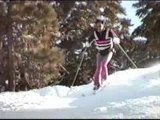 Ezra Skiing