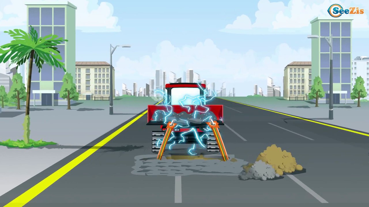 Learn Colours With Blue Monster Truck Lightning Fast Monster Trucks - Video Learning For Kids