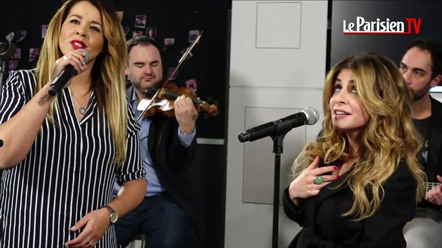 Julie Zenatti, Chimène Badi et Samira Brahmia chantent en live au Parisien