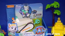 Paw Patrol NEW Winter Rescue Toys Ryders NEW Snowmobile and Everest Snow Plow Metallic