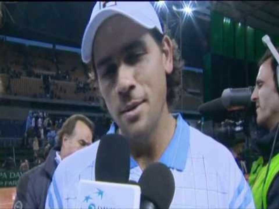 Davis Cup Interview: David Nalbandian and Eduardo Schwank