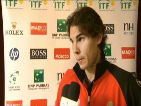 Davis Cup Interview: Rafael Nadal