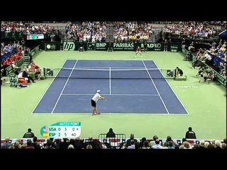 Davis Cup Highlights: USA 1-3 Spain