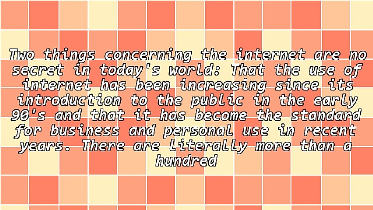 The Increasing Use of Internet in the Modern Era