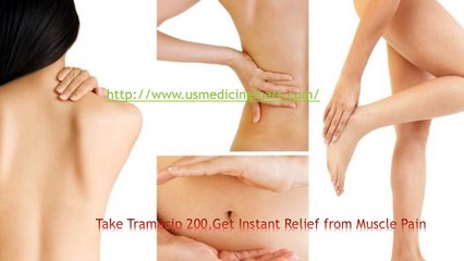Get Tramacip(Tramadol) 200mg to get relief from Muscle Pain Instantly