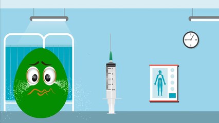 Funny Little Baby Boy Injections in The Bottom|Learning Colors for Children with Baby Doll