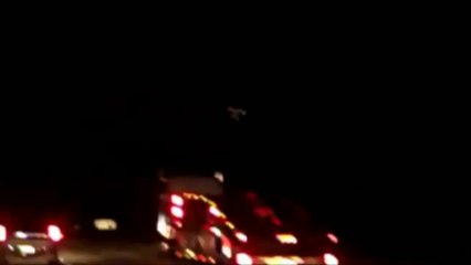 insane alien flying triangles...
