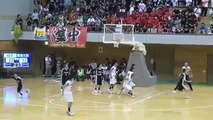 白子 vs 東海大四 (4Q) 中学バスケ 2015 岩手全中 男子決勝トーナメント１回戦