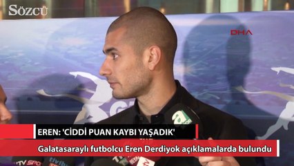 Eren: 'Sezon sonunda istediğimiz yerde olacağız'