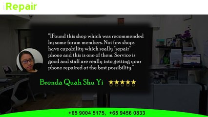 iRepair Reviews Singapore