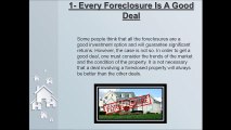 5 Common Misconceptions About Foreclosures For Sale