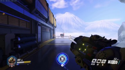 Overwatch: Fun Fact: Killing an enemy with Halt! after shooting them counts as a double kill