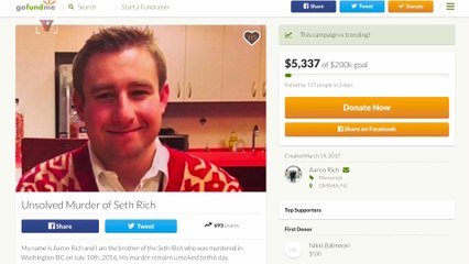 Murdered DNC Staffer's Family Starts Fundraiser To Help Find His Killer