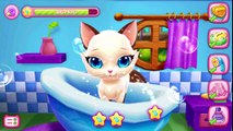 Fun Pet Care Doctor, Bath Time, Dress Up Play Sweet and Fun with Cute Baby Kitty Kids Game