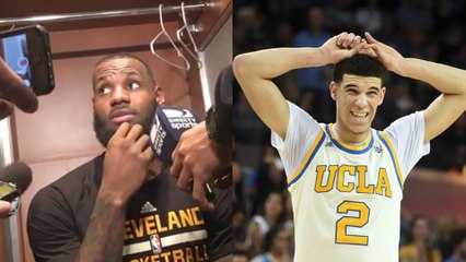 LeBron James WARNS Lonzo Ball's Dad LaVar: "DON'T Talk About My Sons"