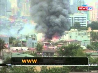 BT: Residential area sa Makati, nasunog (via youscoop)