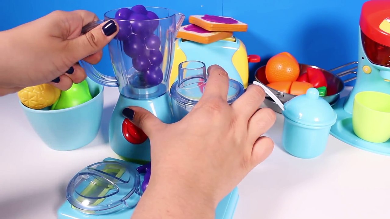 Toy Kitchen Set Cooking Playset Toy Food Toy Cutting Food Play Doh Food Videos