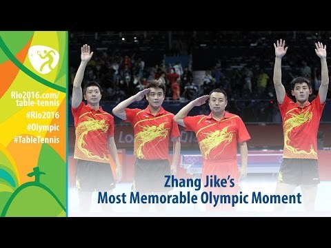 Zhang Jike - Best Olympic Moment