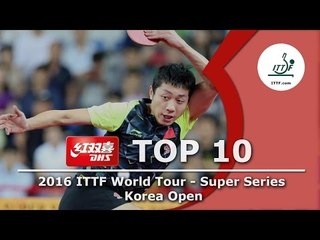 DHS ITTF Top 10 - 2016 Korea Open
