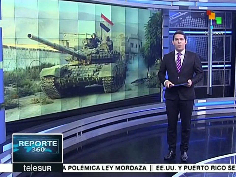 Siria: parlamentarios rusos y europeos visitan una escuela en Alepo