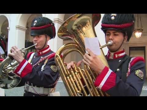 Roma - Arrivo del Primo ministro del Giappone a Palazzo Chigi (21.03.17)