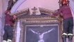 Isola di Pievebogliana (MC) - Terremoto, recupero opere in chiesa San Giovanni (22.03.17)