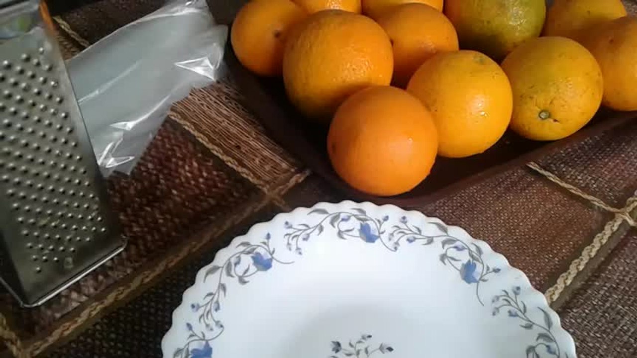 رمضان قرب\تخزين البرتقال
