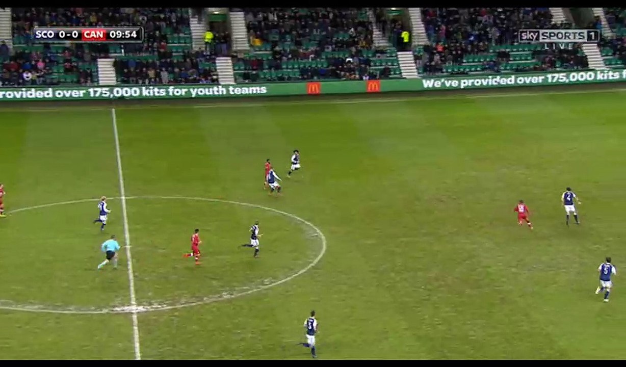 Fraser Aird Goal HD - Scotland 0-1 Canada - 22.03.2017 Friendly Match