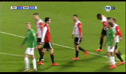 Michiel Kramer Goal HD - Feyenoord 1-0 Dordrecht - 22.03.2017 Club Friendly