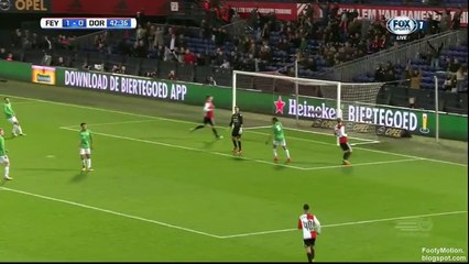 Michiel Kramer Goal HD - Feyenoord 1 - 0 Dordrecht - 22.03.2017