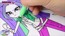 My Little Pony Coloring Book MLPEG Rainbow Dash Colors Episode Surprise Egg and Toy Collec