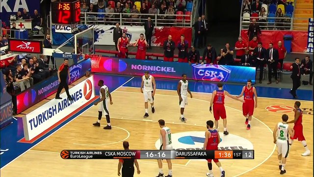 Highlights - CSKA Moscow-Darussafaka Dogus Istanbul