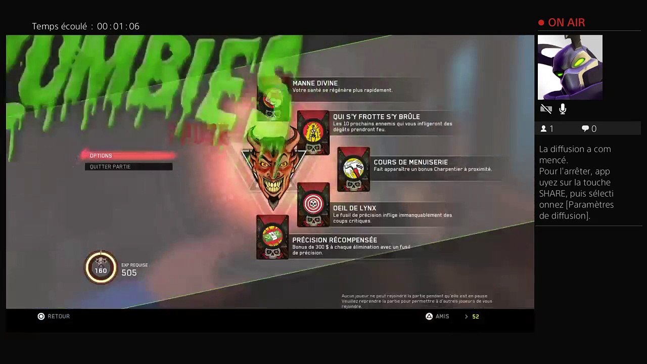 Call of duty iw # FR Découverte Rave in the redwoods PS4 (96)