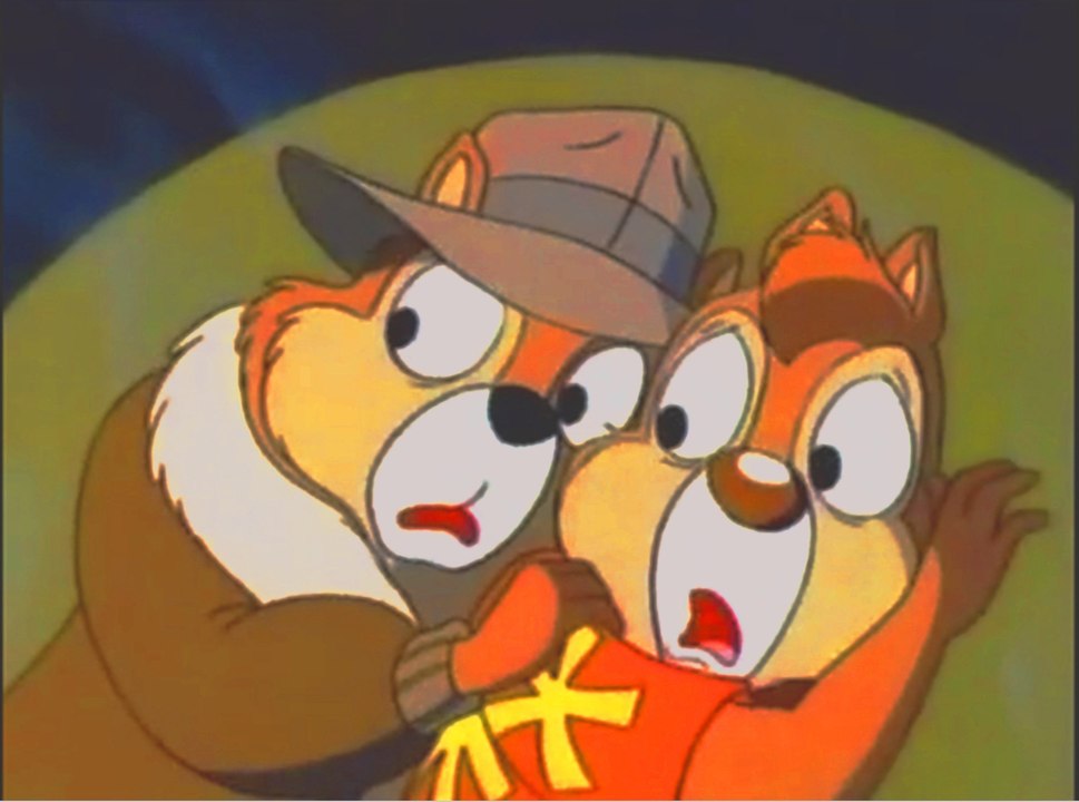CHIP AND DALE CLASSIC CARTOON Real Voices Dragon Around HD