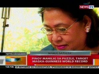 BT: Pinoy na mahilig sa puzzle, target magka-Guinness World of Record