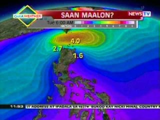 BT: Weather update as of 11:52am (Aug 27, 2012)