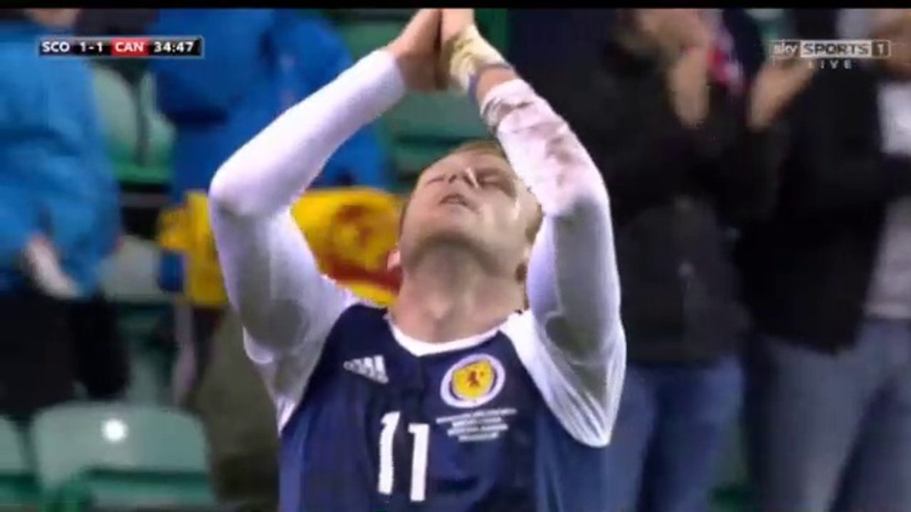 Steven Naismith Goal HD - Scotland 1-1 Canada 22.03.2017