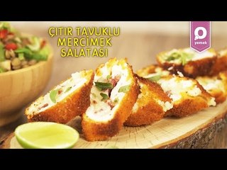 Çıtır Tavuklu Mercimek Salatası Tarifi