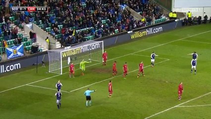 Steven Naismith Goal HD - Scotland 1 - 1 Canada - 22.03.2017