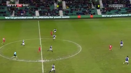 Scotland vs Canada 0-1  Fraser Aird Goal HD