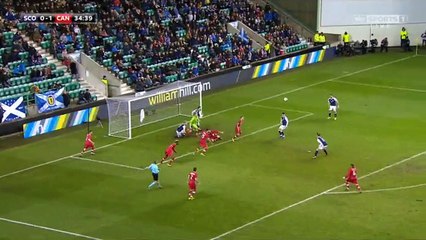 Steven Naismith Goal HD - Scotland 1-1 Canada - 22.03.2017 Friendly Match