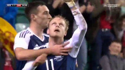 Steven Naismith Goal HD - Scotland 1-1 Canada  22.03.2017 Friendly