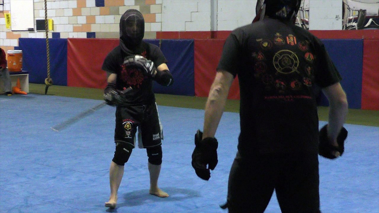 Minh vs Joel - Single Stick - Beat the Crap Out of Cancer VII - November 12 - 2016