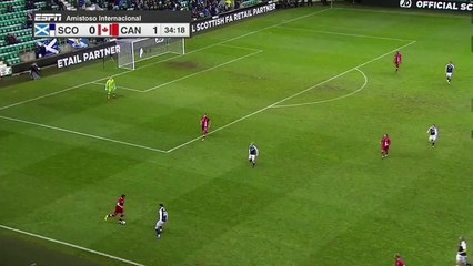 Steven Naismith Goal - Scotland 1-1 Canada - Friendly Match 22-03-2017