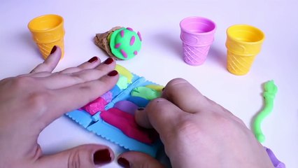 Конусы крем поделки доч тесто лед играть фруктовое Ковши лечит N sundaes waffles dess