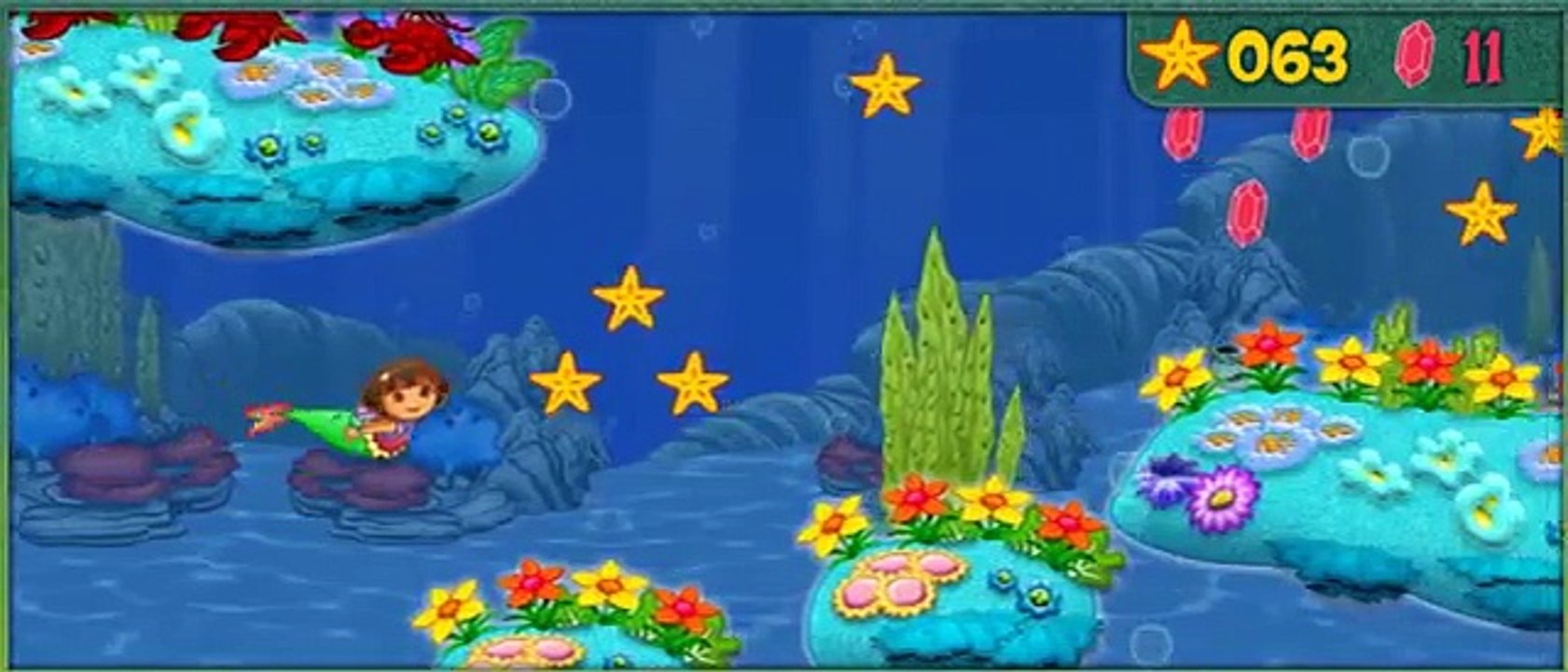 Dora the Explorer: Doras Mermaid Adventure. Games for kids