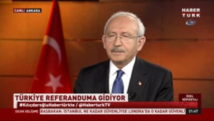 CHP Lideri Kılıçdaroğlu: "Herkes Tek Adam Rejimi Yıkımdır ve Türkiye'yi Felakete Götürür Diyor.