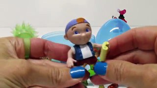 JAKE and the NEVERLAND PIRATES!! Trick Capt. Hook! PLAY-DOH SURPRISE EGG Opening