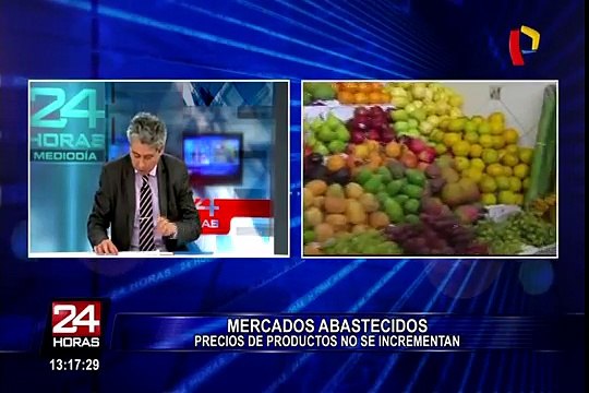 Mercados abastecidos: precios de los productos alimenticios no se incrementan